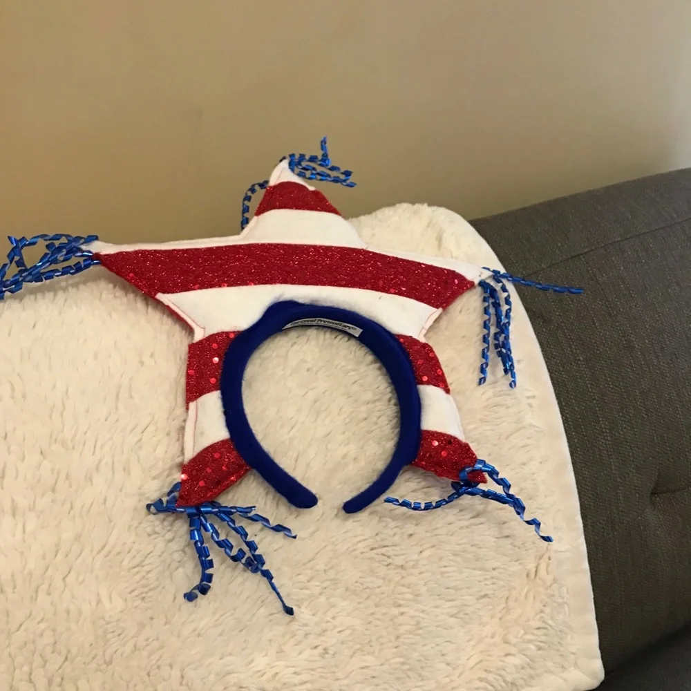 The Great Pretend Ears Headband Stars & Stars Fourth of July Hat